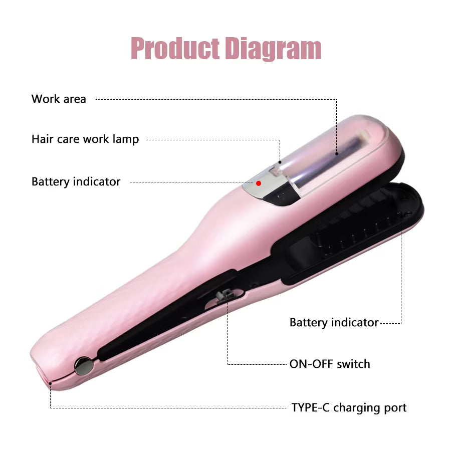 Electric Split Ends Hair Trimmer — Automatic Damaged Hair Repair Tool - Gold Store Business