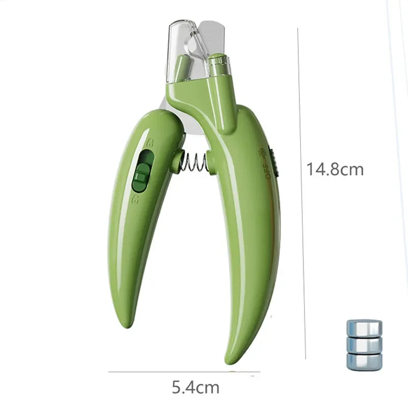 Professional Pet Nail Clippers with LED Light — Dogs, Cats & Small Animals - Gold Store Business