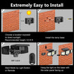 Solar Lights Outdoor - 210 LED 2500LM Waterproof Motion Sensor Security Lights with Wireless Remote Flood Lights for Patio Garage Yard Entryways