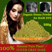 Natural Henna Hair Dye Powder — Ammonia-Free Color for Black, Brown & Indigo - Gold Store Business