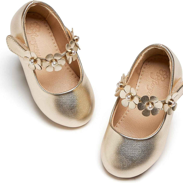 Girls' Ballerina Mary Jane Dress Shoes — Toddler & Little Kids | Wedding, School & Party