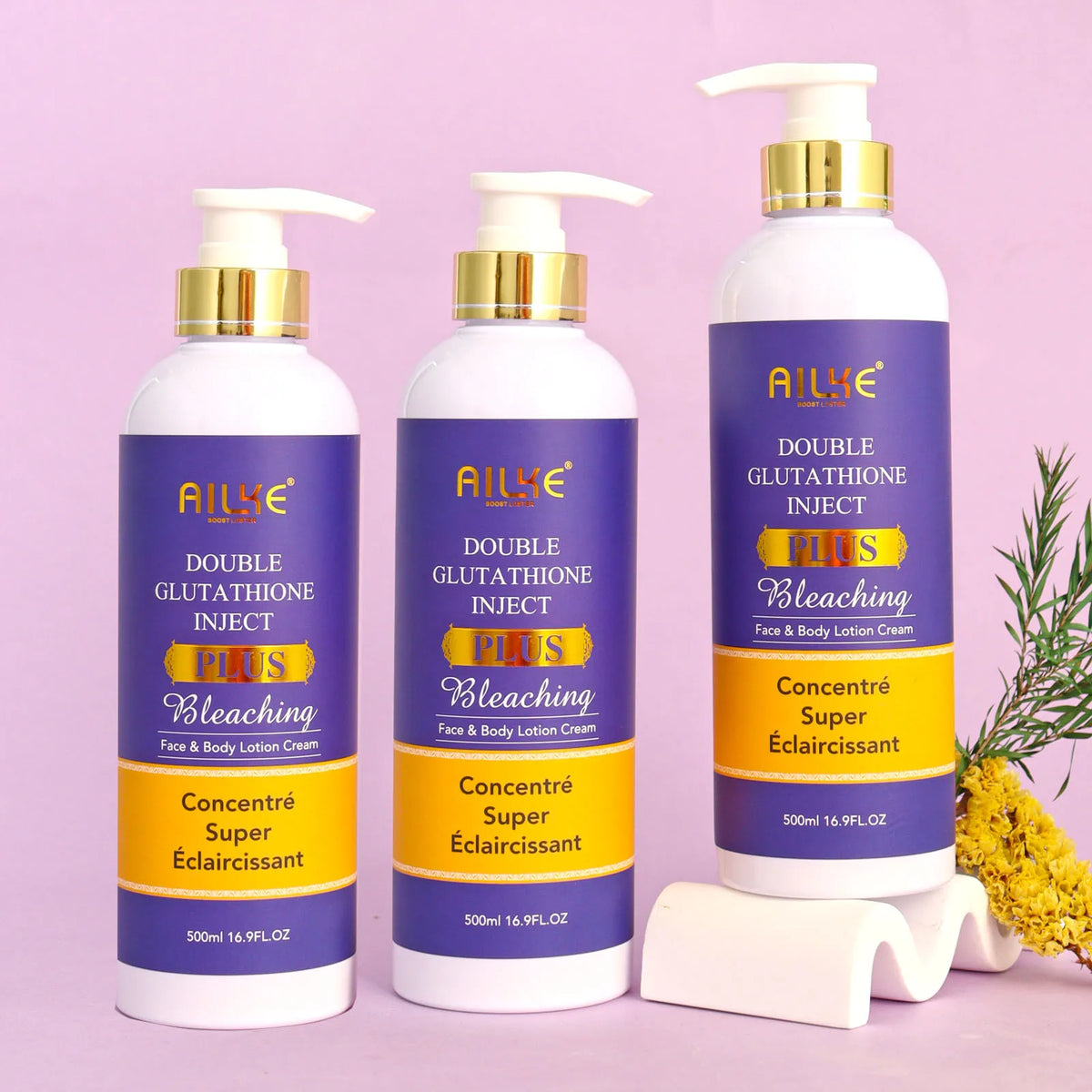 Double Glutathione Whitening Skin Care Set — Moisturize, Brighten & Fade Dark Spots - Gold Store Business