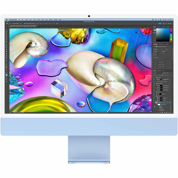 Imac 24" All-In-One Computer,  M4, 16GB RAM, 256GB SSD, Macos Sequoia, MWUF3LL/A