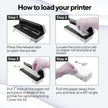 Pro Wireless Inkless Thermal Printer, Ios & Android Compatible, 8.5