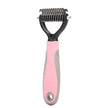 Professional Pet Deshedding Brush – Dog & Cat Hair Remover Comb with Knot Cutter for All Coat Types - Gold Store Business