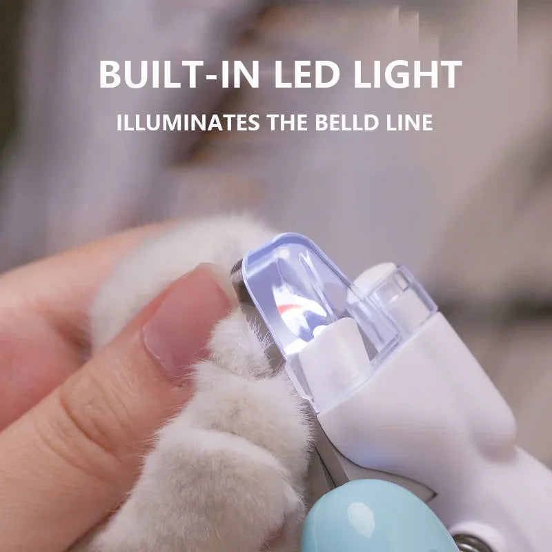 Professional Pet Nail Clippers with LED Light — Dogs, Cats & Small Animals - Gold Store Business