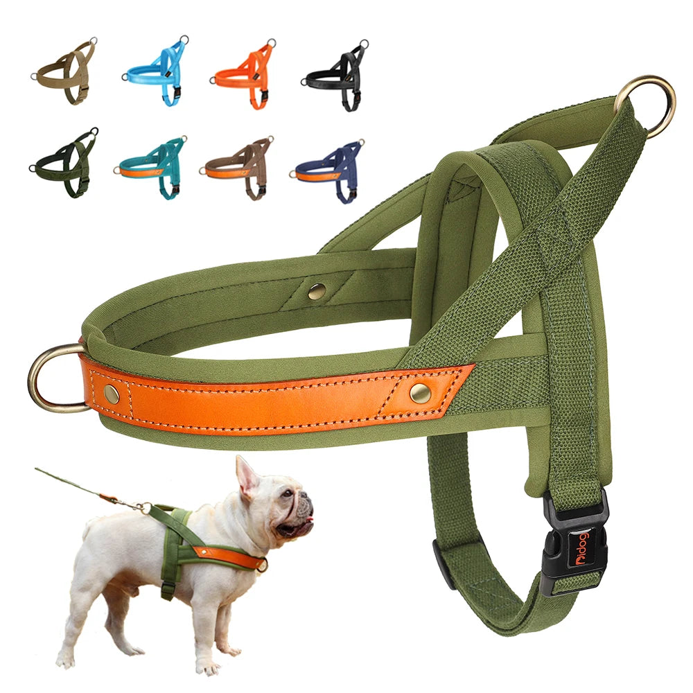 No-Pull Dog Harness – Soft Padded Reflective Vest for Small, Medium & Large Dogs - Gold Store Business