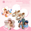 Toddler/Little Girls' Ballerina Flat Mary Jane Princess Dress Shoes - Wedding School Party