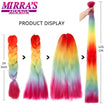 Ombre Braiding Hair Extensions – Kanekalon Synthetic Jumbo Braids 24 Inch | 6 Pcs/Lot