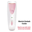 Electric Heated Eyelash Curler — Long-Lasting Lash Perm & Curl Tool with Eyelash Card - Gold Store Business