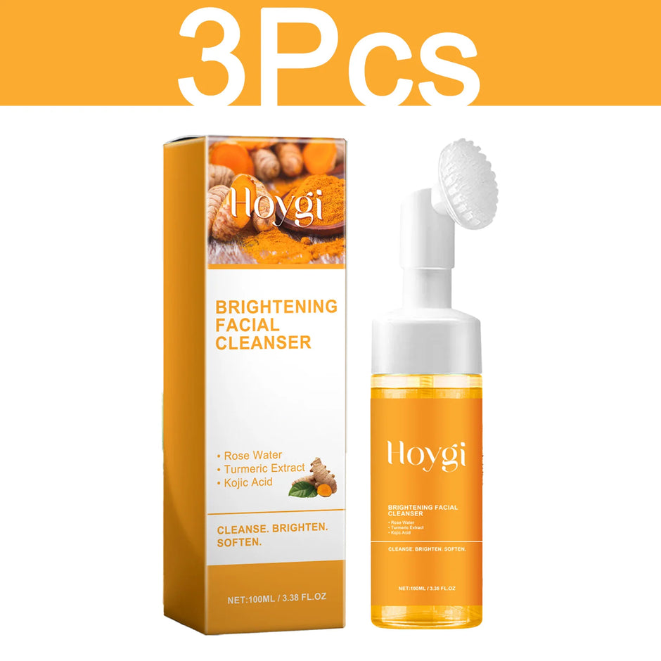 HOYGI Turmeric Cleanser Foam — Deep Cleanse, Brighten & Purify (100ml)