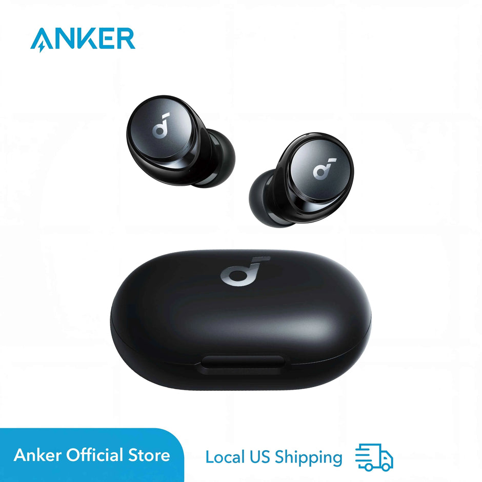 Soundcore by Anker Space A40 ANC Wireless Earbuds — 50H Battery, Hi-Res Audio (Refurbished)