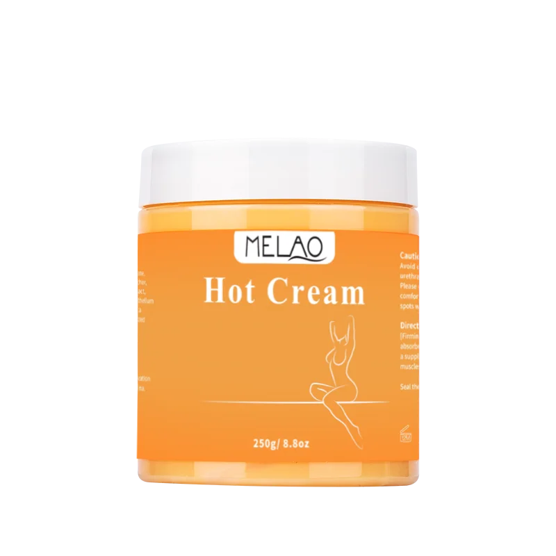 MELAO Natural Hot Cream Massage Gel – 87% Organic Cellulite & Skin Toning Cream for Aches & Firming - Gold Store Business