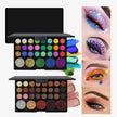 29-Color Eyeshadow Palette Set — Shimmer, Matte & Glitter | Waterproof, Long-Lasting | Festival & Everyday Makeup