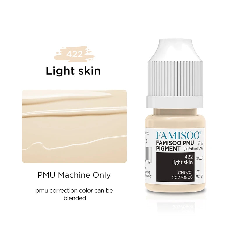 5ML Permanent Makeup Pigment — Lips, Brows & Eyeliner | Plant-Based, CPNP Certified | 29+ Colors