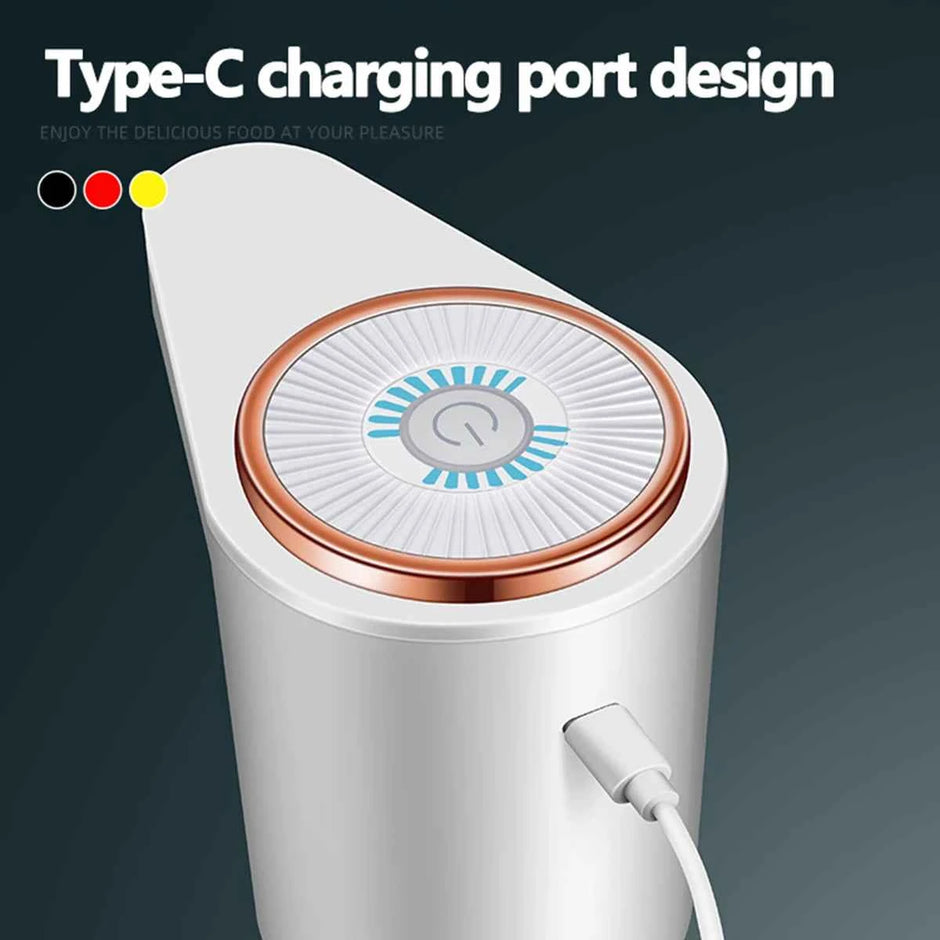 Portable Electric Water Dispenser Pump for 5 Gallon Bottles – USB Rechargeable | Home, Kitchen & Office