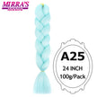 Ombre Braiding Hair Extensions – Kanekalon Synthetic Jumbo Braids 24 Inch | 6 Pcs/Lot