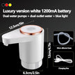 Portable Electric Water Dispenser Pump for 5 Gallon Bottles – USB Rechargeable | Home, Kitchen & Office