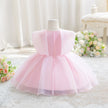 Baby Girl Flower Dress – Baptism, Birthday & Wedding Princess Gown (6M–3Y) - Gold Store Business