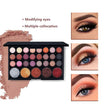 29-Color Eyeshadow Palette Set — Shimmer, Matte & Glitter | Waterproof, Long-Lasting | Festival & Everyday Makeup