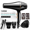 Professional Hair Dryer 1200W – Hot & Cold, Ionic, 3-Speed | Foldable Handle | Home & Salon Use