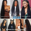 Human Hair Bulk for Braiding — 2 Bundles Deep Wave | Boho Braids, Water Wave, Curly (12–28 Inches)