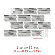 Marble Peel & Stick Wall Tiles – Waterproof Self-Adhesive Backsplash for Bathroom & Kitchen