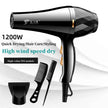 Professional Hair Dryer 1200W – Hot & Cold, Ionic, 3-Speed | Foldable Handle | Home & Salon Use