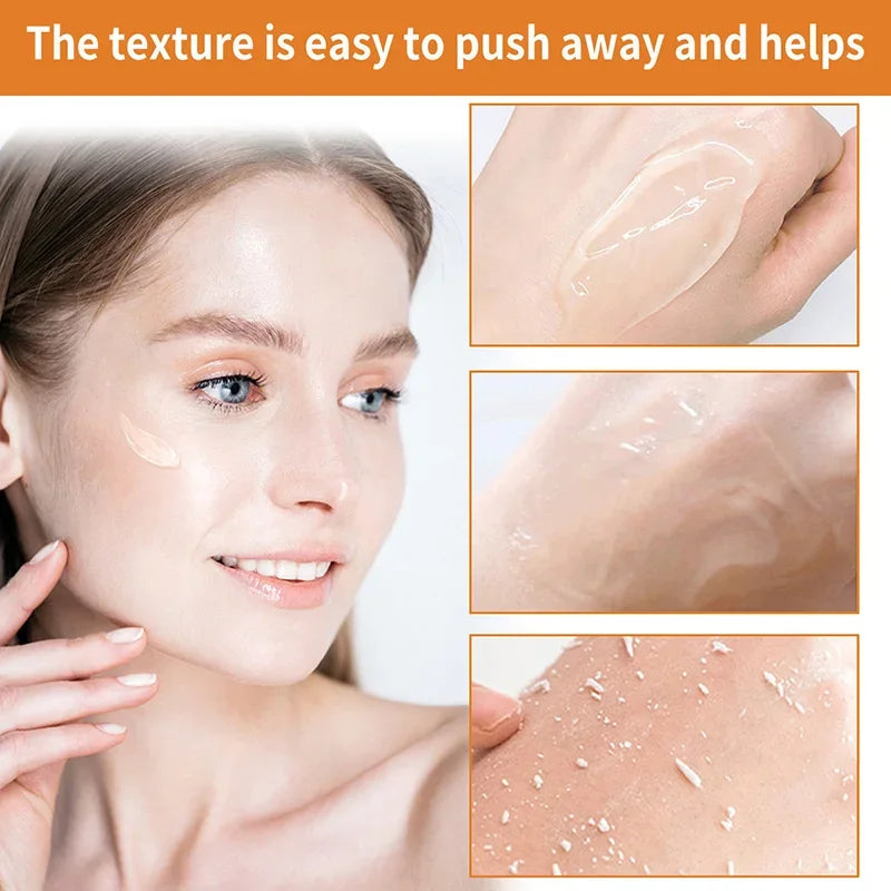 Orange Exfoliating Gel Scrub – Gentle Dead Skin Remover for Face & Body | 50g - Gold Store Business