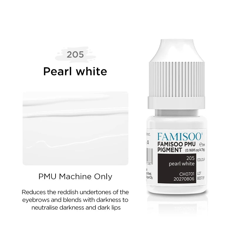 5ML Permanent Makeup Pigment — Lips, Brows & Eyeliner | Plant-Based, CPNP Certified | 29+ Colors