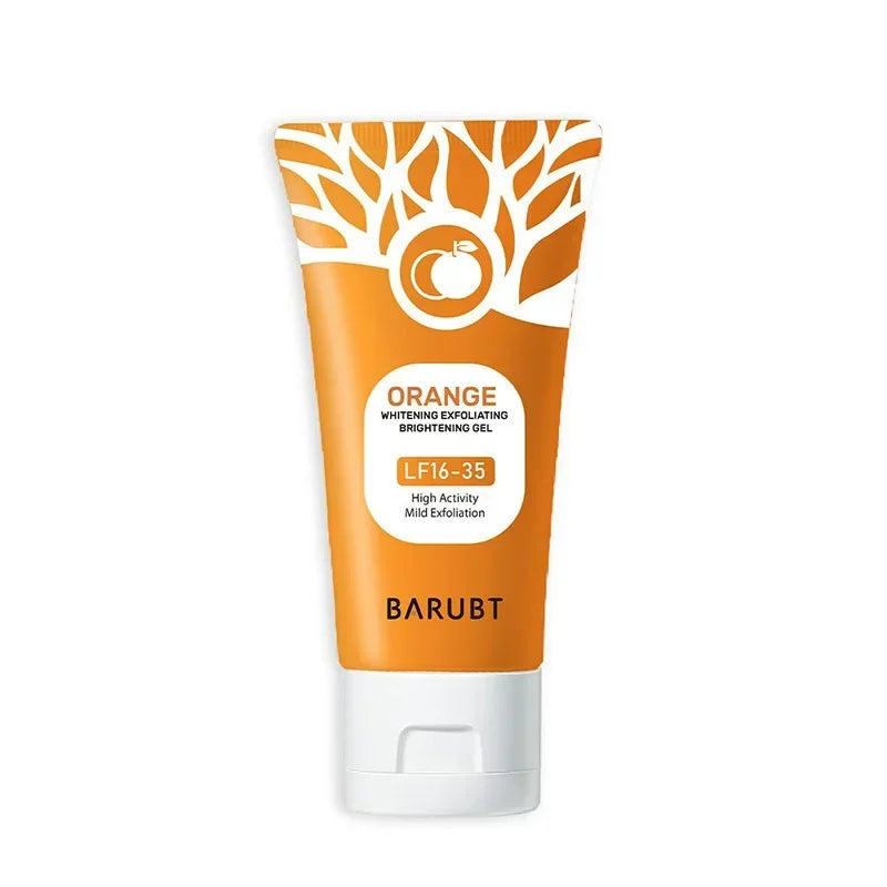 Orange Exfoliating Gel Scrub – Gentle Dead Skin Remover for Face & Body | 50g - Gold Store Business
