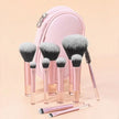 10-Piece Mini Makeup Brush Set — Powder, Eyeshadow, Foundation, Blush, Concealer & More | Professional Beauty Tools