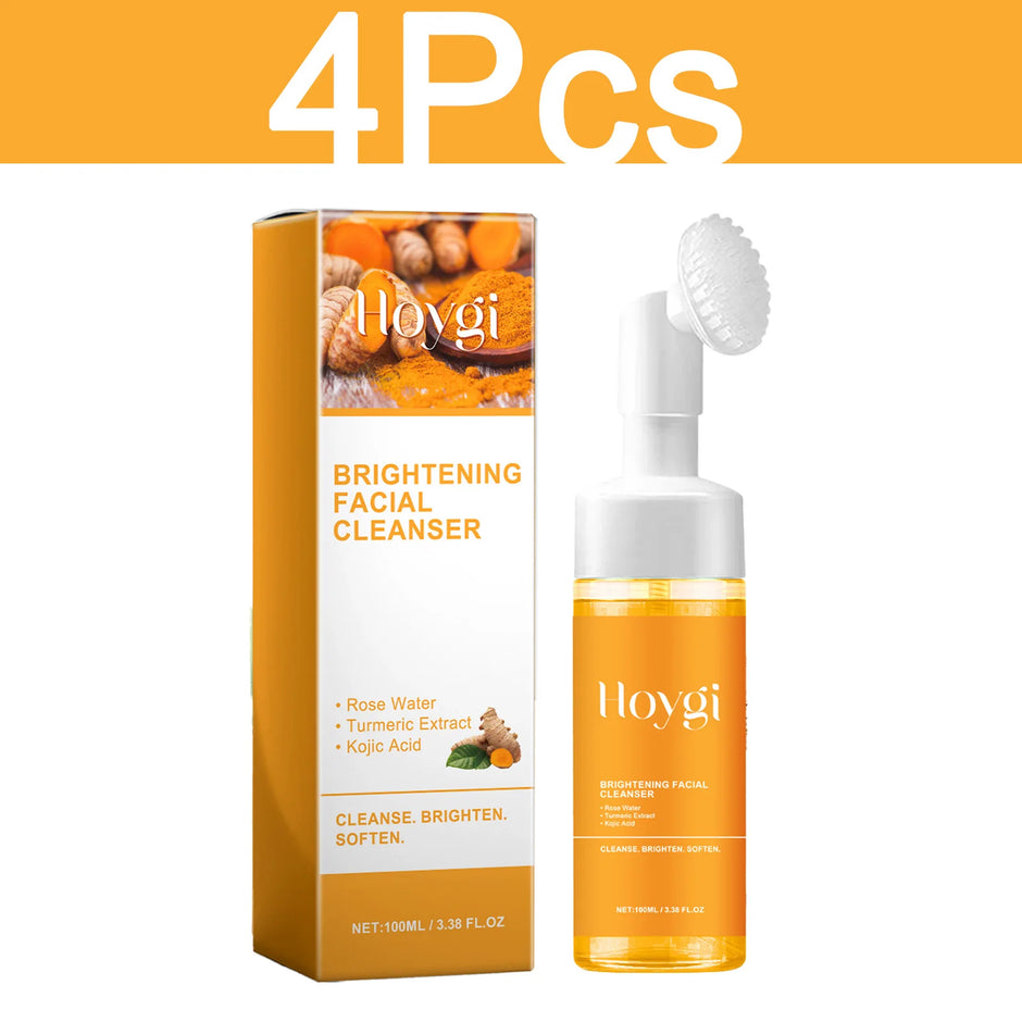HOYGI Turmeric Cleanser Foam — Deep Cleanse, Brighten & Purify (100ml)