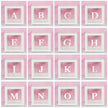 25cm Transparent Letter Gift Box – A-Z Alphabet for Baby Shower, Wedding & Party Decor - Gold Store Business