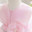 Baby Girl Flower Dress – Baptism, Birthday & Wedding Princess Gown (6M–3Y) - Gold Store Business