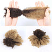 Ombre Afro Kinky Curly Bulk Human Hair for Braiding — Remy Brazilian, Crochet & Loc Styles (10–16 Inches)