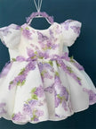 Custom Flower Girl Dress – Wedding, Birthday & Pageant Princess Ball Gown (12M–14) - Gold Store Business