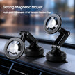 Universal Magnetic Phone Holder — Vacuum Suction Cup, 360° Rotation for Car, Bathroom & Desk - Gold Store Business