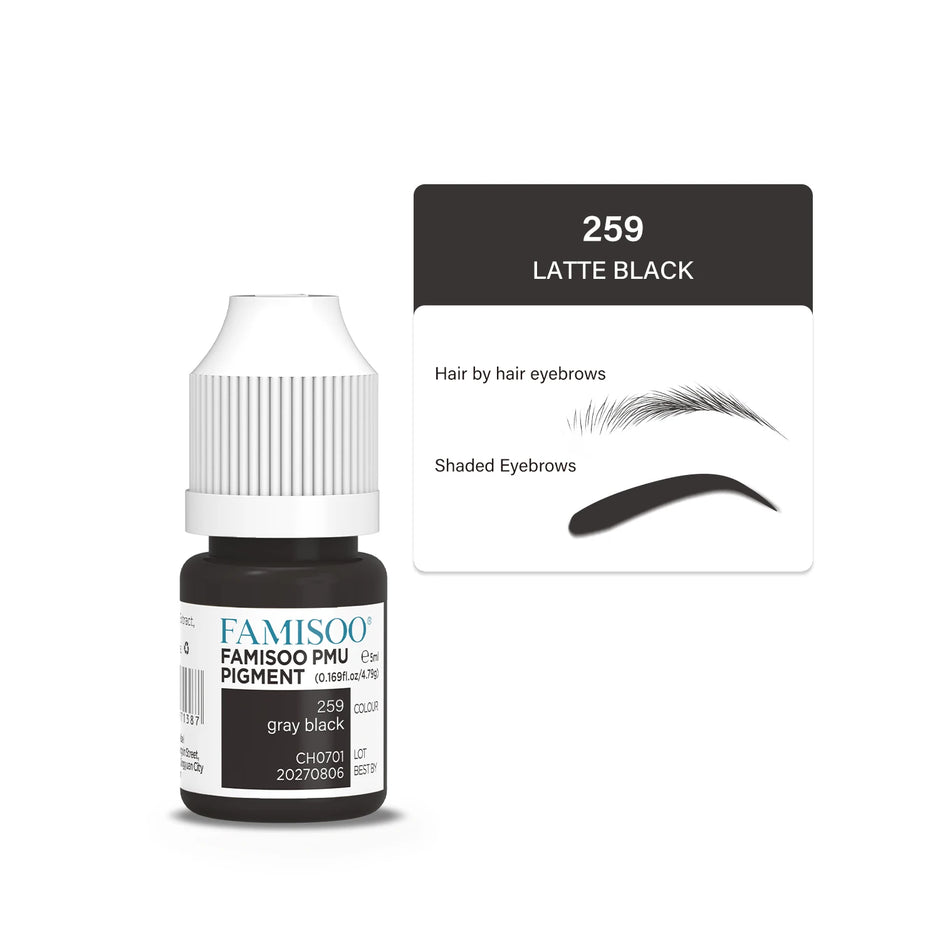 5ML Permanent Makeup Pigment — Lips, Brows & Eyeliner | Plant-Based, CPNP Certified | 29+ Colors