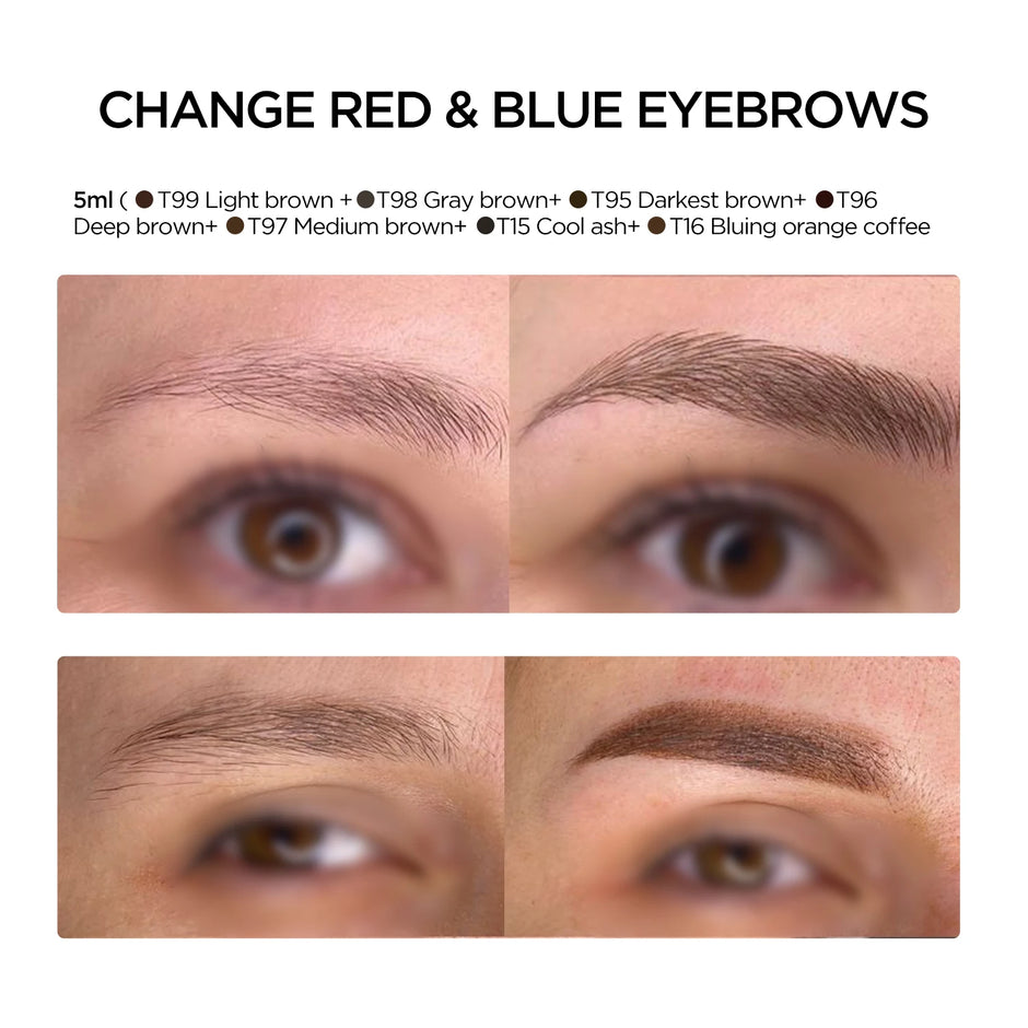 5ML Permanent Makeup Pigment — Lips, Brows & Eyeliner | Plant-Based, CPNP Certified | 29+ Colors