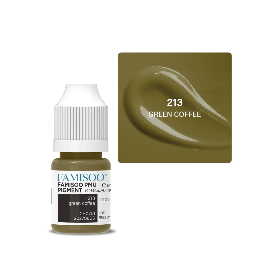 5ML Permanent Makeup Pigment — Lips, Brows & Eyeliner | Plant-Based, CPNP Certified | 29+ Colors