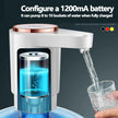 Portable Electric Water Dispenser Pump for 5 Gallon Bottles – USB Rechargeable | Home, Kitchen & Office