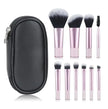 10-Piece Mini Makeup Brush Set — Powder, Eyeshadow, Foundation, Blush, Concealer & More | Professional Beauty Tools