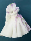 Custom Flower Girl Dress – Wedding, Birthday & Pageant Princess Ball Gown (12M–14) - Gold Store Business