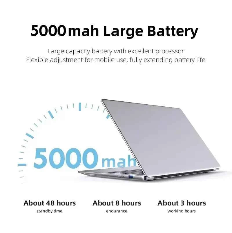 14.1 Inch Windows 11 Pro Laptop – Intel Core i7-9850H, 12GB RAM, Up to 2TB SSD