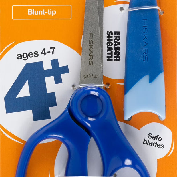 5" Blunt-Tip Kids Scissor Ages 4-7, Blue