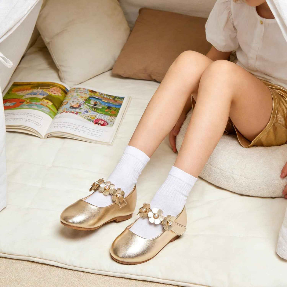 Girls' Ballerina Mary Jane Dress Shoes — Toddler & Little Kids | Wedding, School & Party