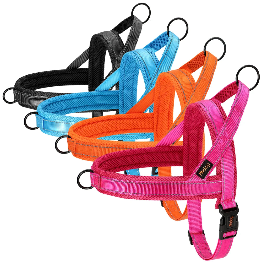 No-Pull Dog Harness – Soft Padded Reflective Vest for Small, Medium & Large Dogs - Gold Store Business