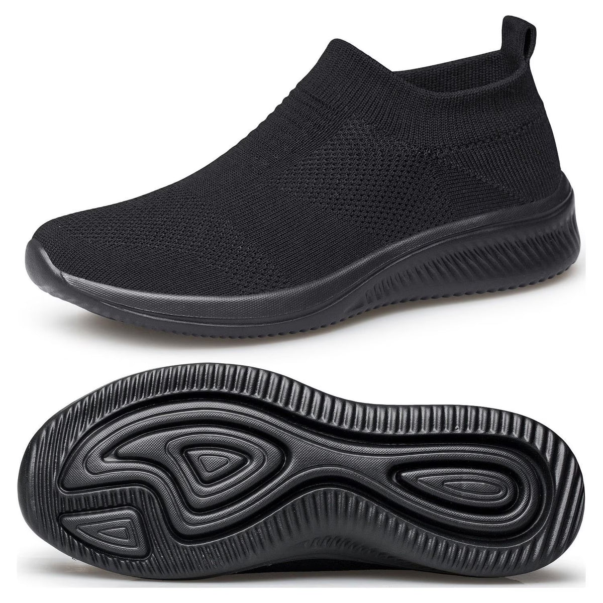 Women'S Slip on Shoes Casual Shoes Lightweight Breathable Anti-Slip Sneakers