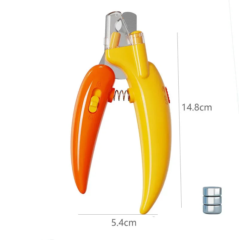 Professional Pet Nail Clippers with LED Light — Dogs, Cats & Small Animals - Gold Store Business